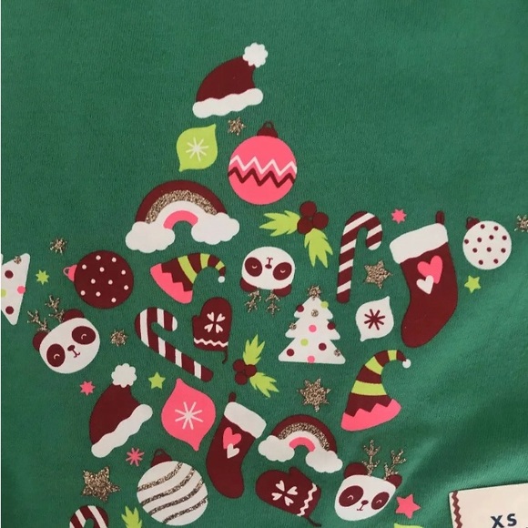 NWT Carter’s Christmas Fleece Sleep Dress Star Wars Yoda Shirts Girls XS 4/5 4T - Picture 8 of 11